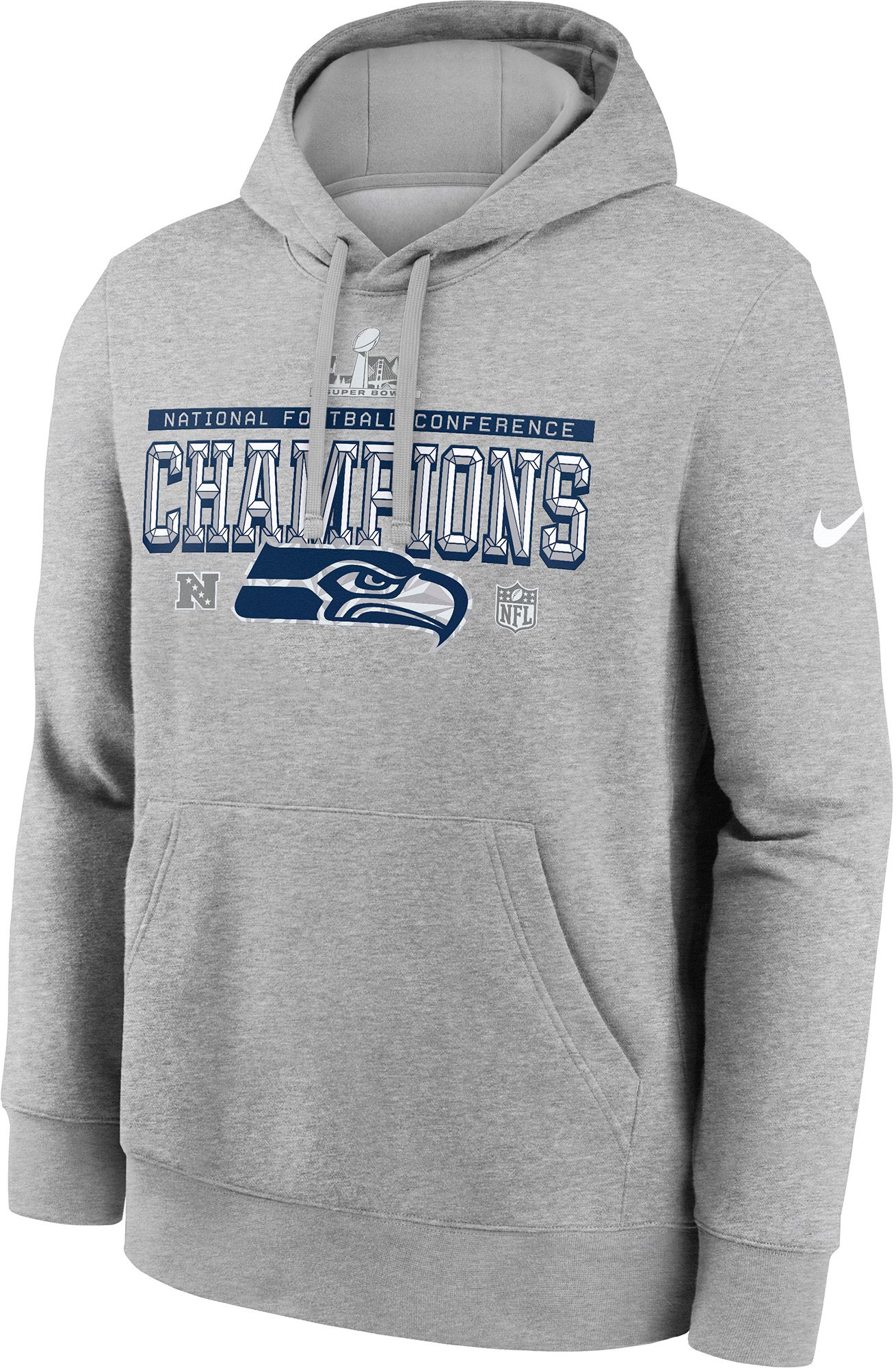 Nike Men's 2025-26 NFC Champions Seattle Seahawks Locker Room Hoodie product image