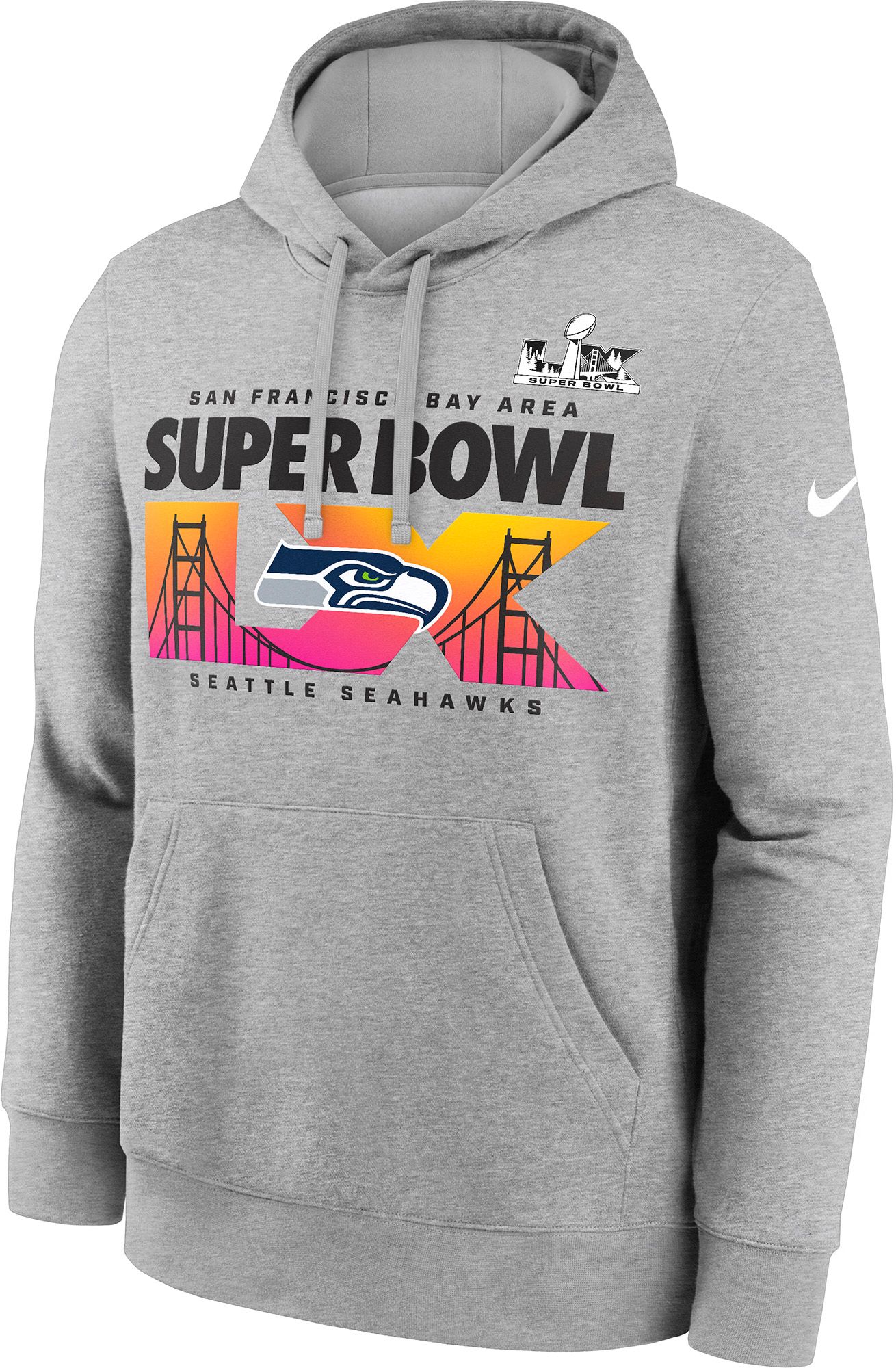 Nike Adult 2025-26 Super Bowl LX Bound Seattle Seahawks Bridge Hoodie product image