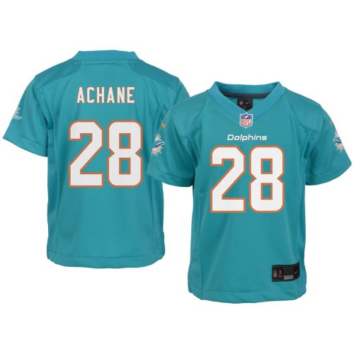 Nike Boys' Miami Dolphins DeVon Achane #28 Turbo Green Home Game