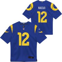 Nike Toddler Los Angeles Rams Blue Puka Nacua #12 Home Game Jersey