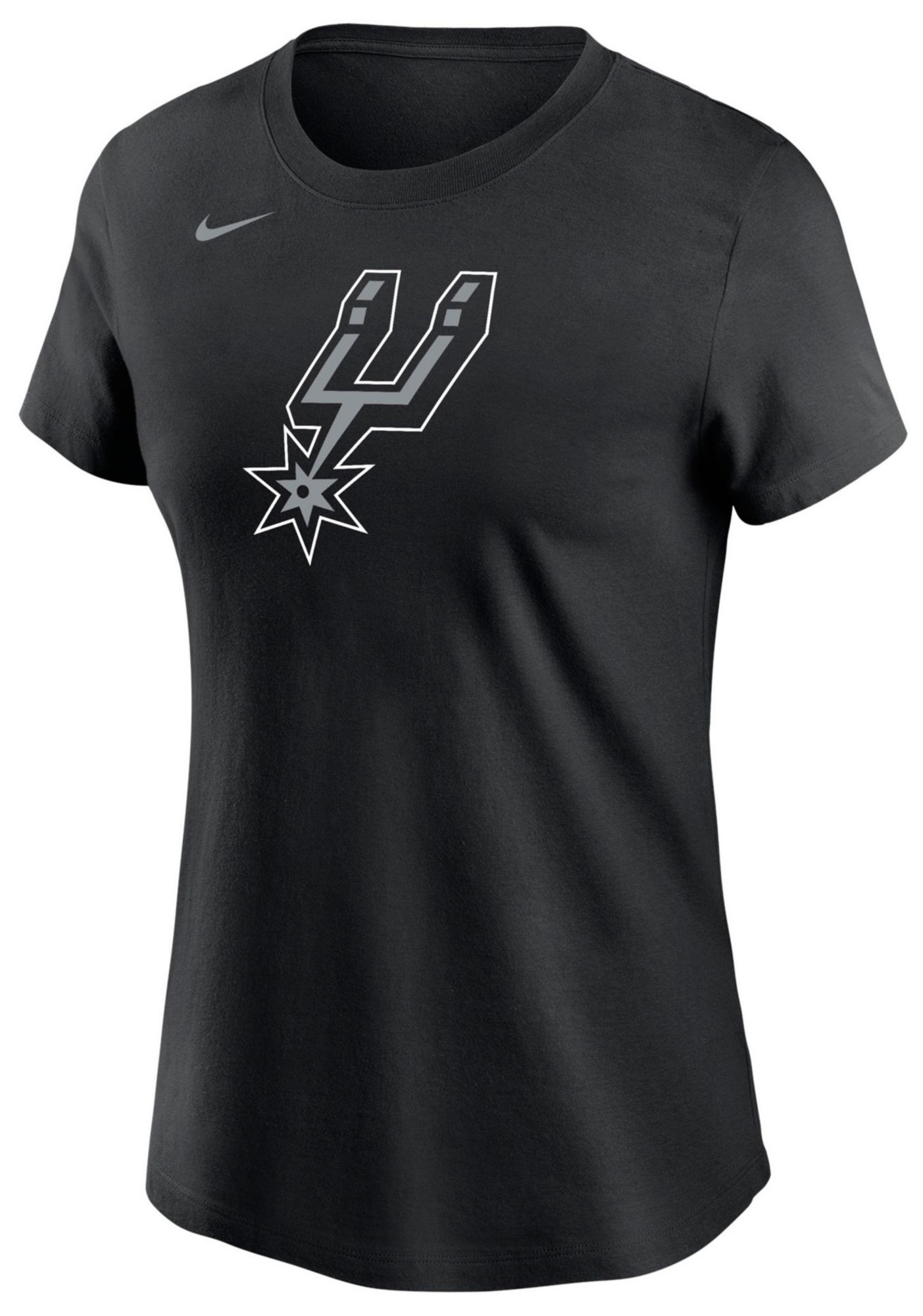 Nike Women's San Antonio Spurs Black Logo T-Shirt | Dick's