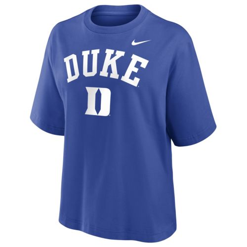 Nike Women's Duke Blue Devils Game Royal Tag Box T-Shirt | Dick's