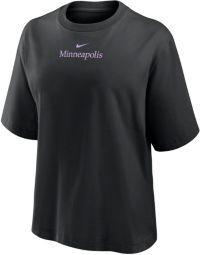 Nike Women's Minneapolis Boxy Black T-Shirt | Dick's Sporting Goods