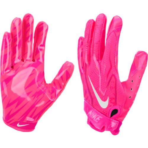 Nike Adult Vapor Jet Metallic 7.0 Football Gloves | Dick's