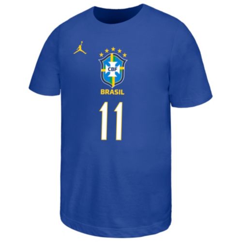 Jordan Adult Brazil Raphinha #11 Away T-Shirt | Dick's Sporting Goods