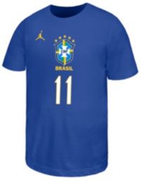 Jordan Youth Brazil Raphinha #11 Away T-Shirt | Dick's Sporting Goods