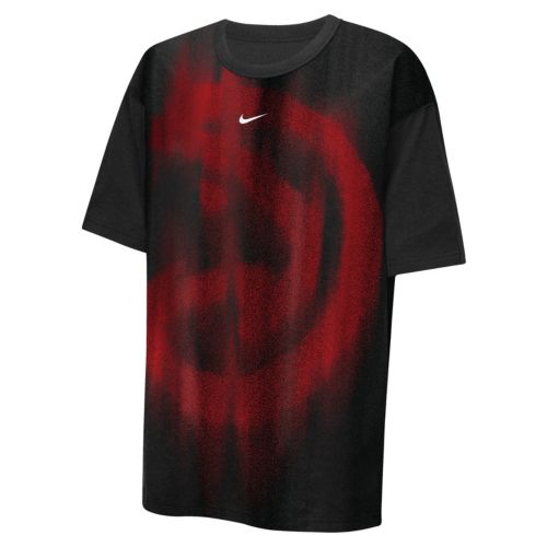 Nike Boys' Atlanta Hawks Red Kingston Flemings #4 Icon Edition T