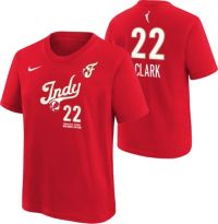 Nike Youth Indiana Fever Red Caitlin Clark #22 Rebel T-Shirt
