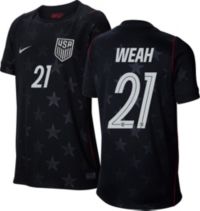 Nike Youth USMNT Timothy Weah #21 2026 Away Replica Jersey