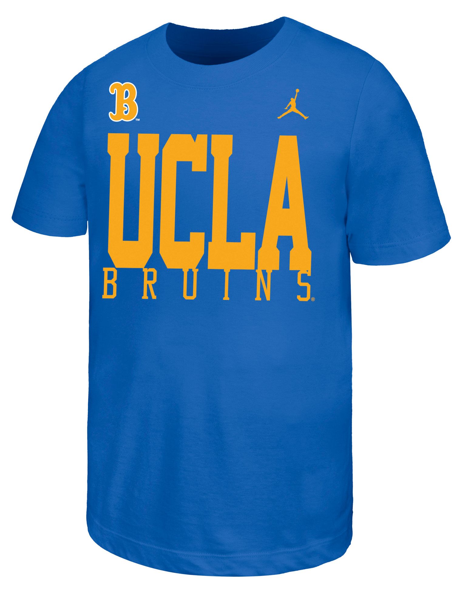 Nike Youth UCLA Bruins Blue Stacked Name Drop T-Shirt | Dick's