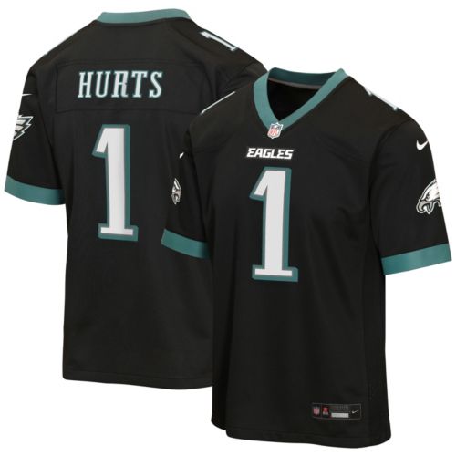 Rakuten Eagles ユニフォーム 3枚セット 110 M L ブラック Nike Boys' Philadelphia Eagles Jalen Hurts #1 Black Alternate Game