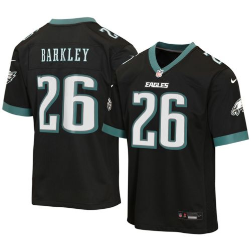 Nike Boys' Philadelphia Eagles Jalen Hurts #1 Black Alternate Game