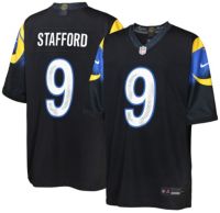 Nike Youth Los Angeles Rams Matthew Stafford #9 Navy Rivals Game