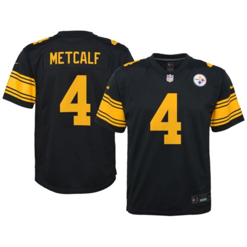 Nike Boys' Pittsburgh Steelers D.K. Metcalf #4 Black Alternate