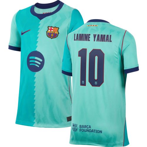Nike Youth FC Barcelona Lamine Yamal 2026 Home Replica Jersey