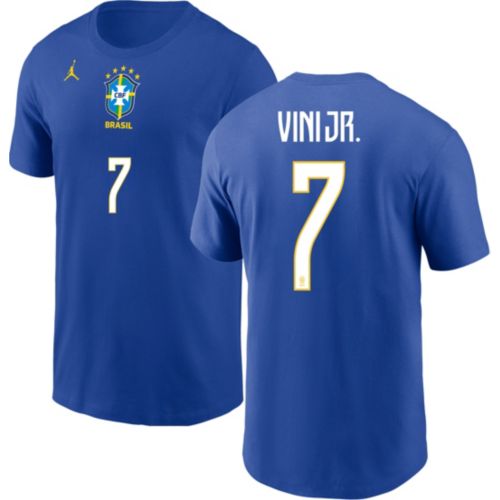 Jordan Adult Brazil Vinicius Junior #7 Away T-Shirt | Dick's