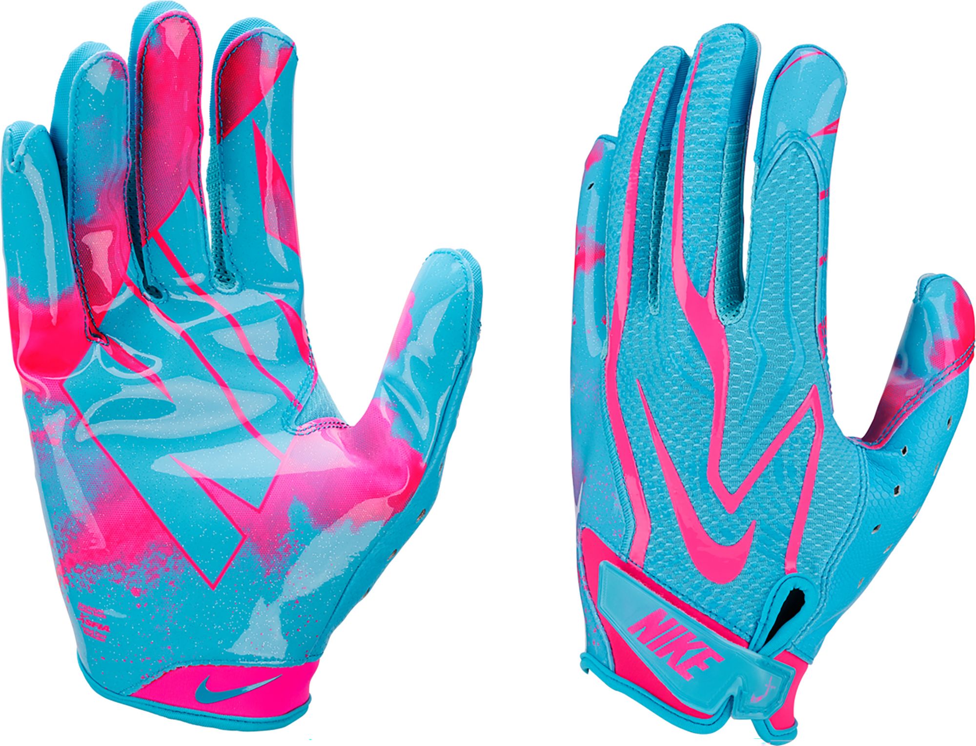 Nike Adult Vapor Jet 9.0 Football Gloves - Iridescent product image