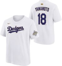 Nike Youth Los Angeles Dodgers Yoshinobu Yamamoto #18 2026 Gold