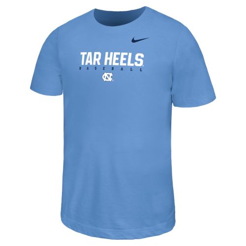 Nike Youth North Carolina Tar Heels Light Blue Cotton Core Madness
