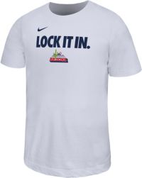 Nike Youth Arizona Wildcats 'Lock It In' White Bench T-Shirt
