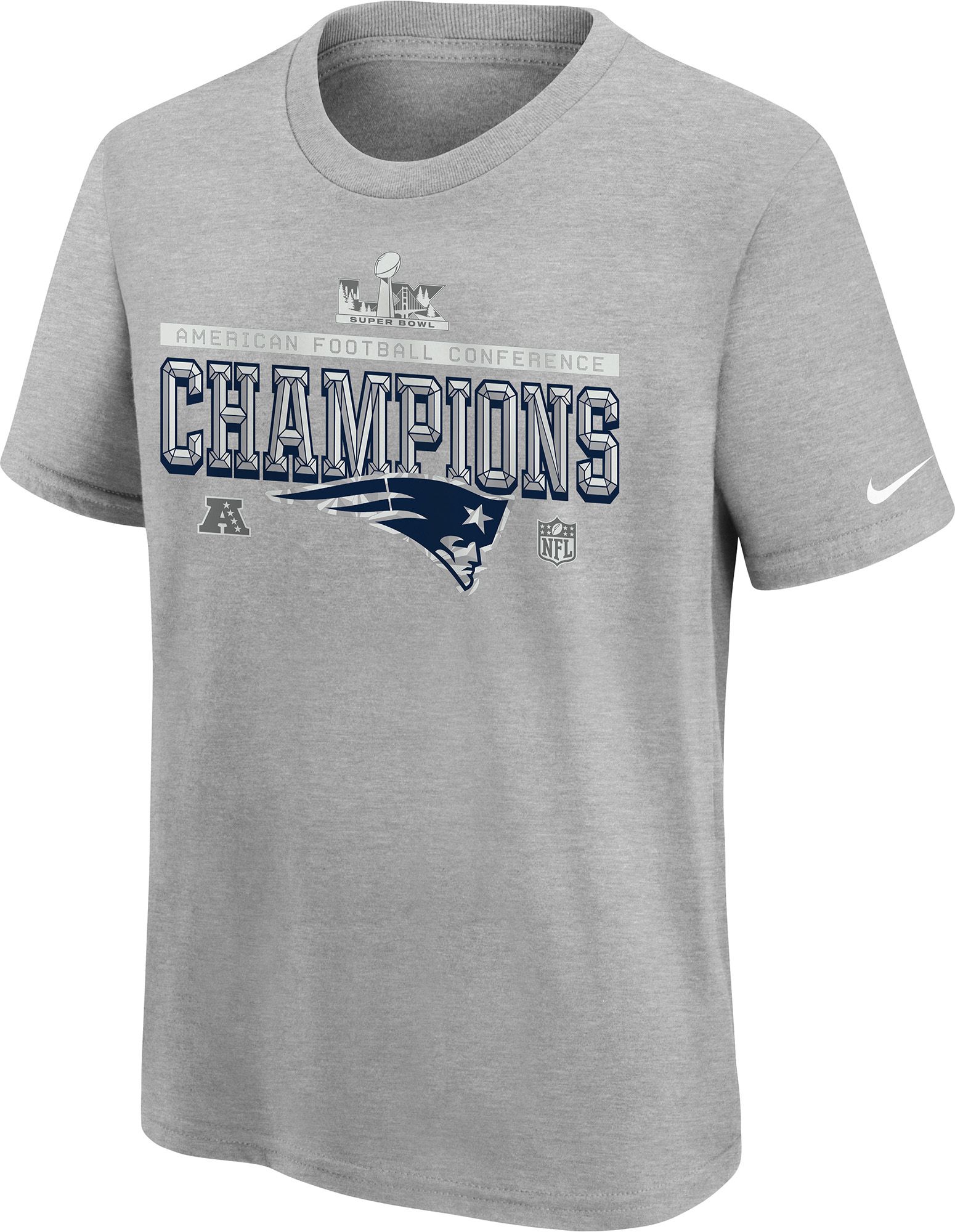 Nike Youth 2025-26 AFC Champions New England Patriots Locker Room T-Shirt product image