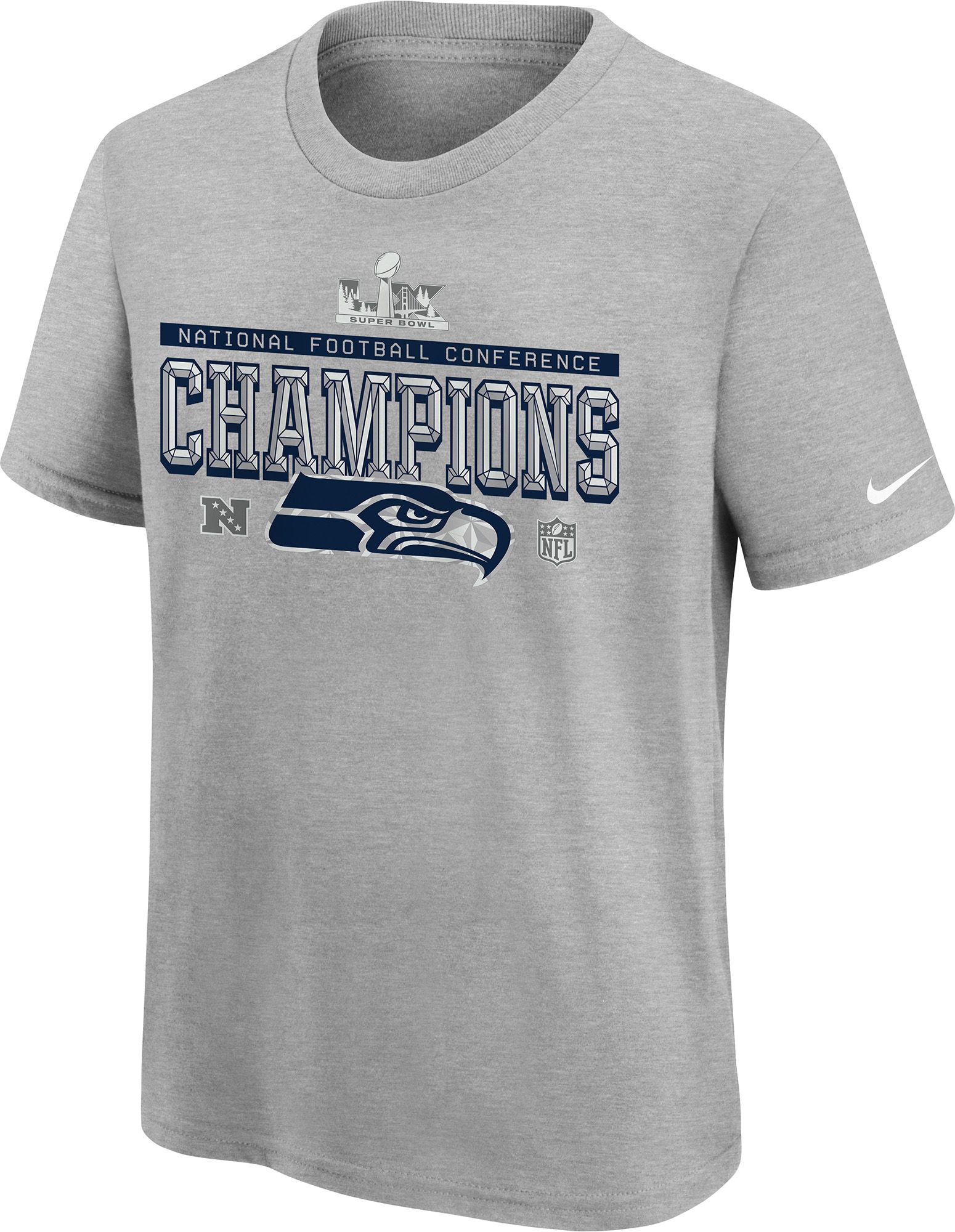 Nike Youth 2025-26 NFC Champions Seattle Seahawks Locker Room T-Shirt product image