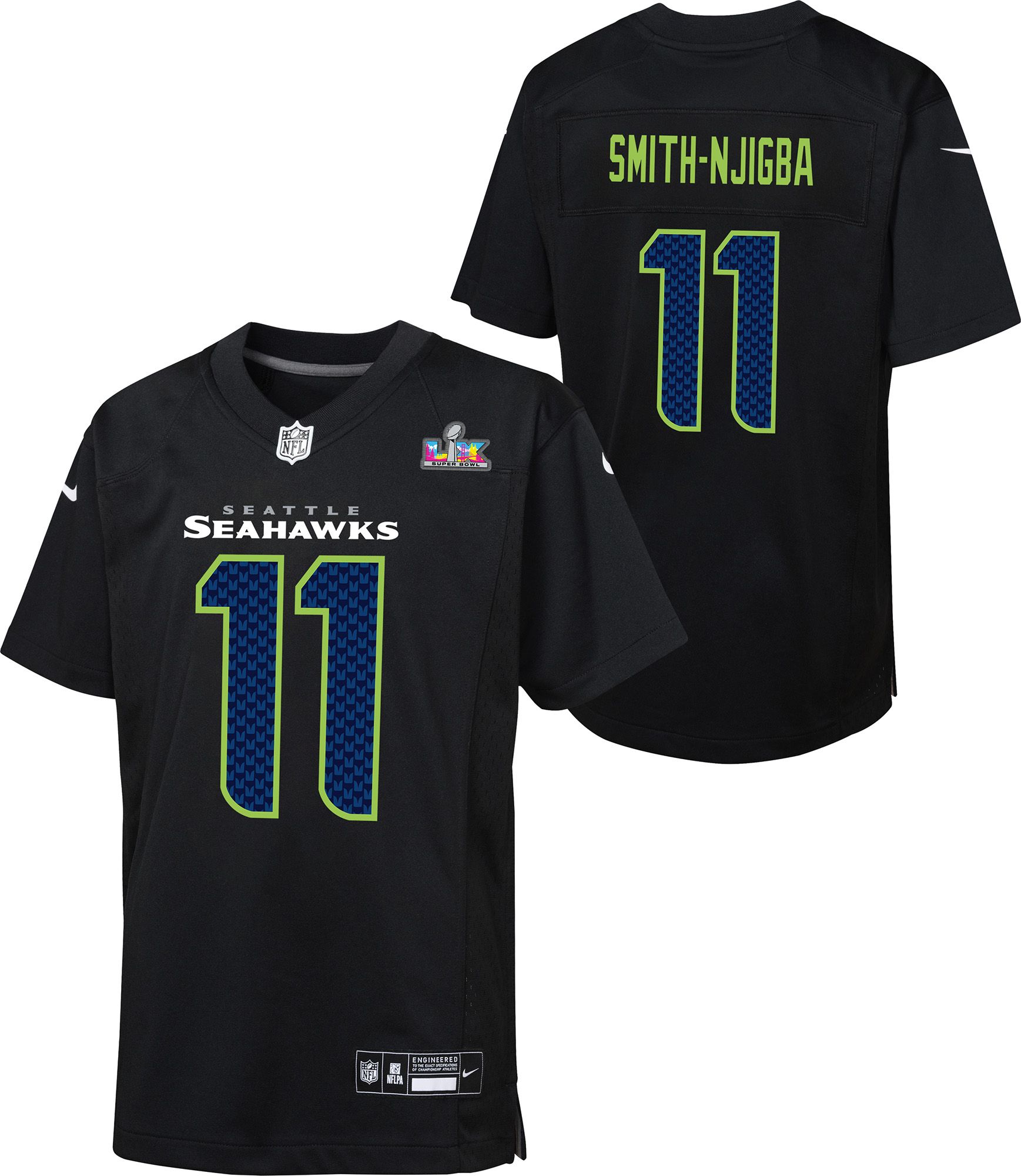 Nike Youth 2025-26 Super Bowl LX Bound Seattle Seahawks Jaxon Smith-Njigba #11 Game Jersey product image