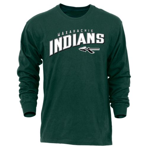Ohiopyle Prints Adult Clover High School Navy Flyball Long Sleeve