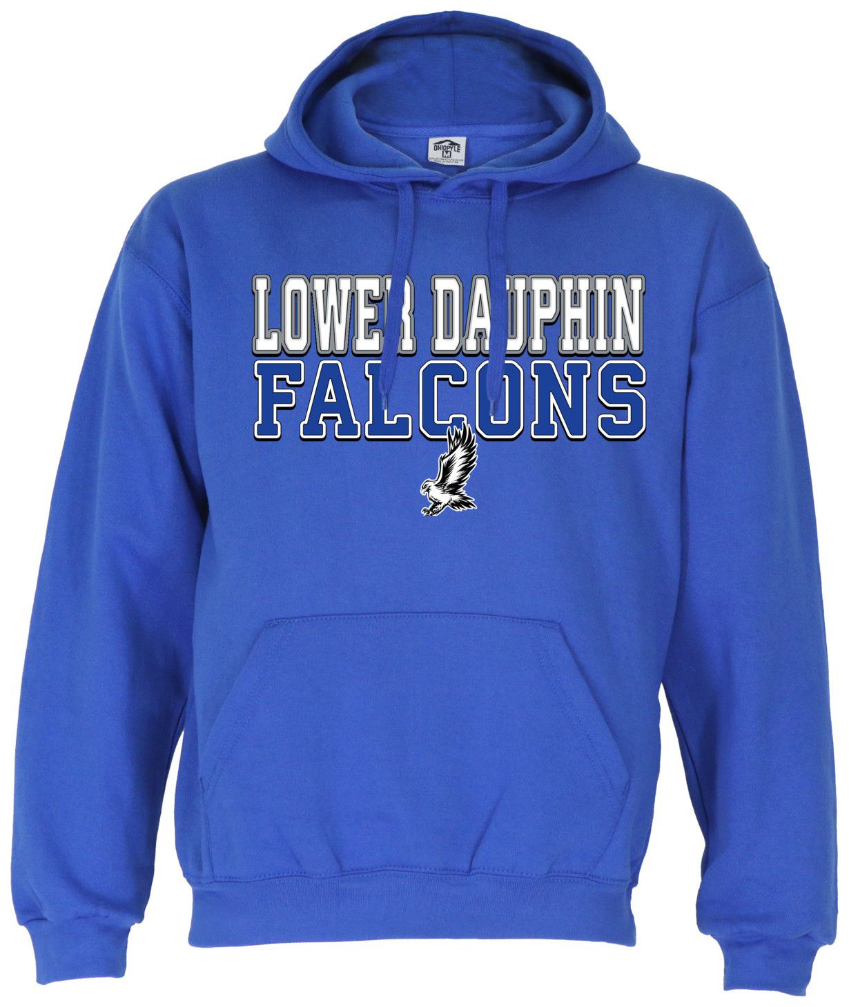 Ohiopyle Prints Adult Lower Dauphin High School Royal Blue Field