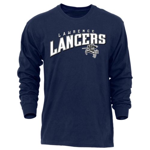 Ohiopyle Prints Adult Victor High School Navy Flyball Long Sleeve