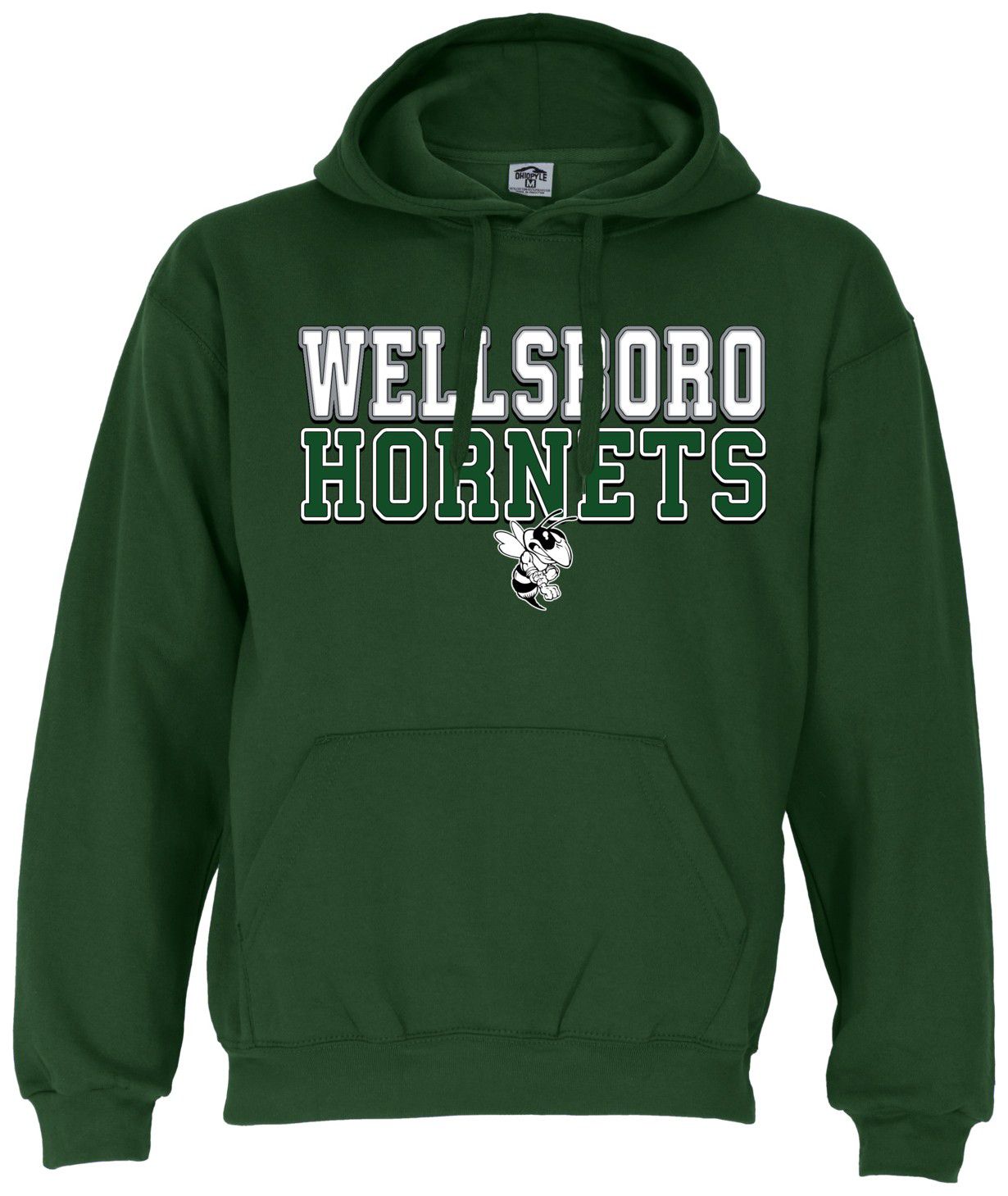 Ohiopyle Prints Adult Wellsboro Area High School Forest Green