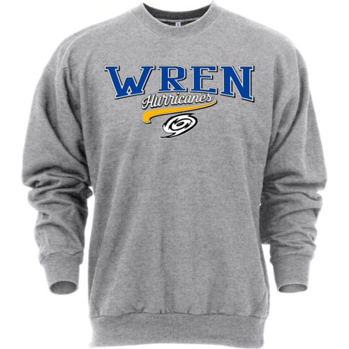 Ohiopyle Prints Adult Menasha High School Grey Catch Crewneck