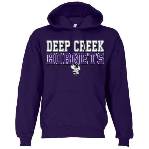 トップス treaturself oneshoulderpearl logosweat Ohiopyle Prints Adult New Town High School Purple Field Hooded