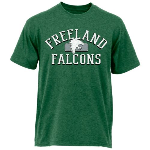 Ohiopyle Prints Adult Bandys High School Heather Forest Green