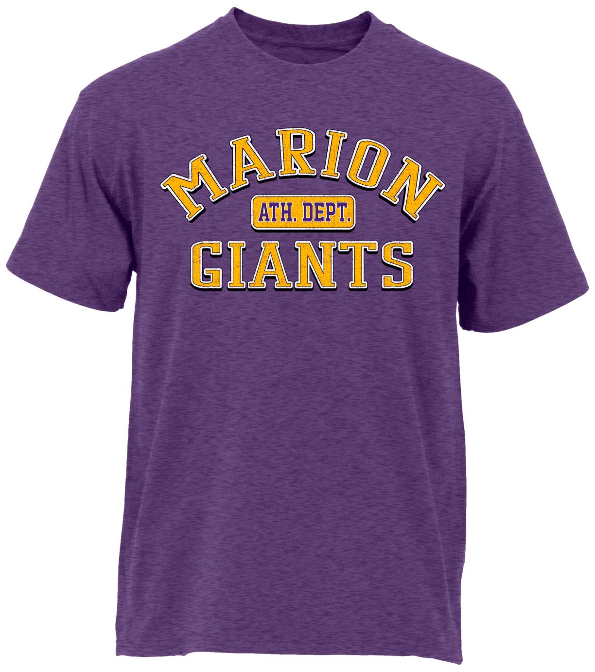 Ohiopyle Prints Adult Marion High School Heather Purple Plate