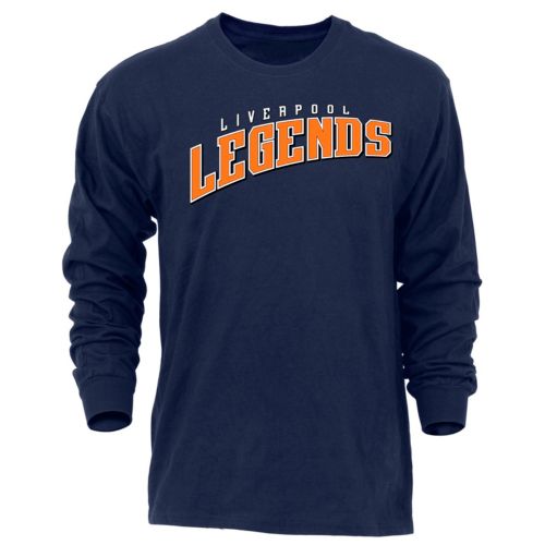 Ohiopyle Prints Adult Victor High School Navy Flyball Long Sleeve