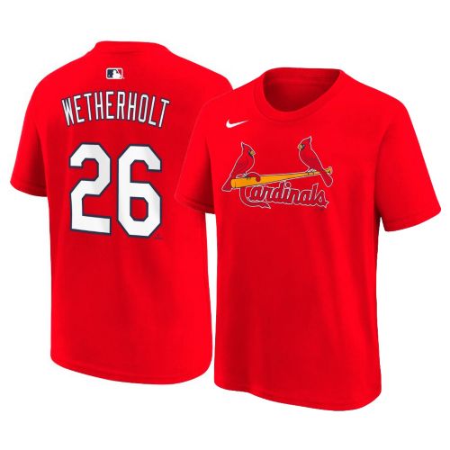 【US規格】希少  NORTH DELTA サッカーシャツ 赤 S MLB Team Apparel Toddler St. Louis Cardinals Pink Ice Cream T