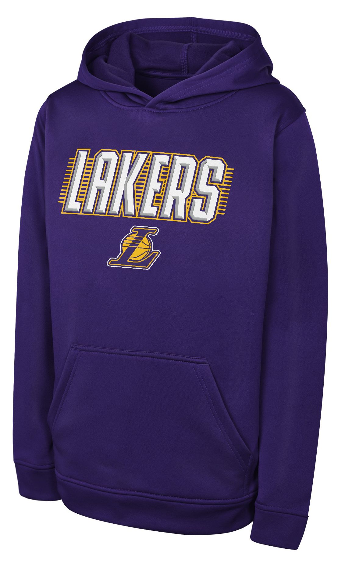 NBA Team Apparel Youth Los Angeles Lakers BF Hoodie | Dick's