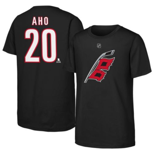 NHL Boys' Carolina Hurricanes Seth Jarvis #24 Black T-Shirt