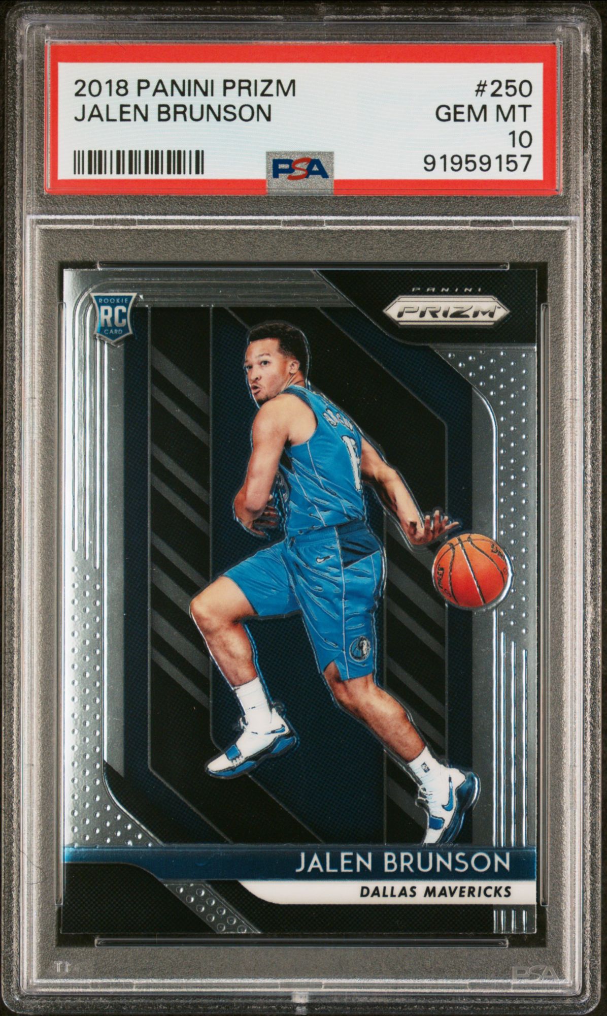 2018 Panini Prizm 250 Jalen Brunson PSA 10 product image
