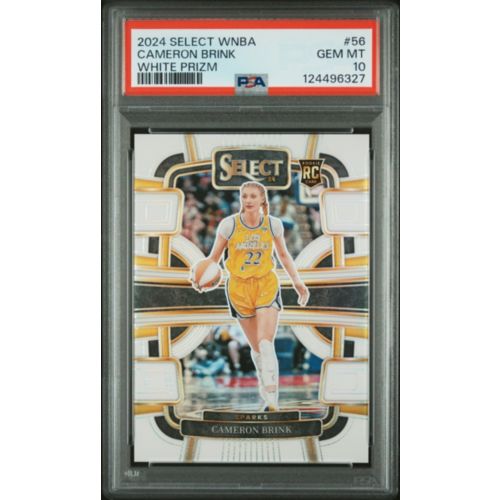 2024 Panini Prizm WNBA 141 Jacy Sheldon Orange Velocity PSA 10