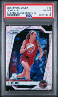 2024 Panini Prizm WNBA 16 Lexie Hull Cherry Blossoms FOTL PSA 8