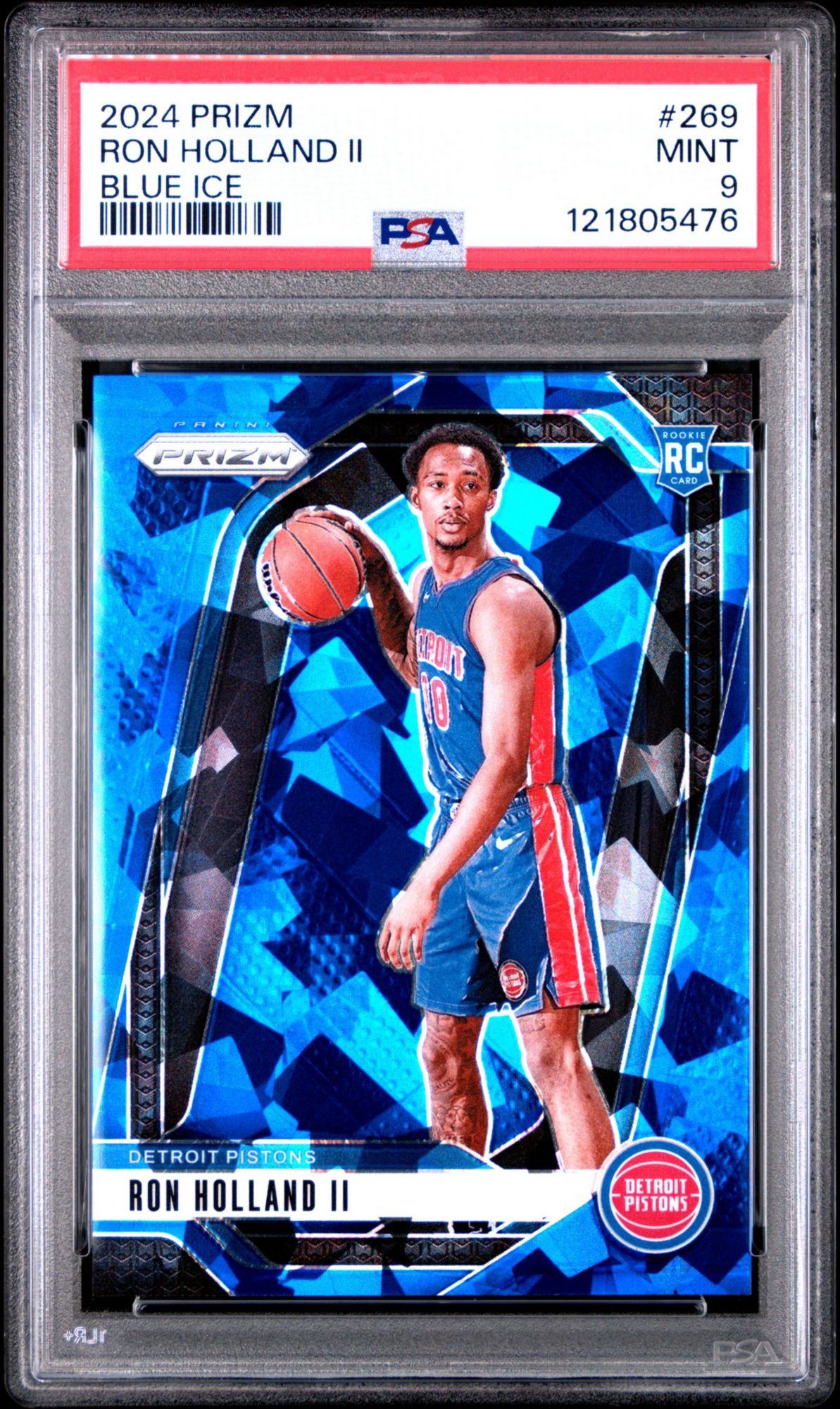 2024 Panini Prizm 269 Ron Holland Ii Blue Ice PSA 9 | Dick's
