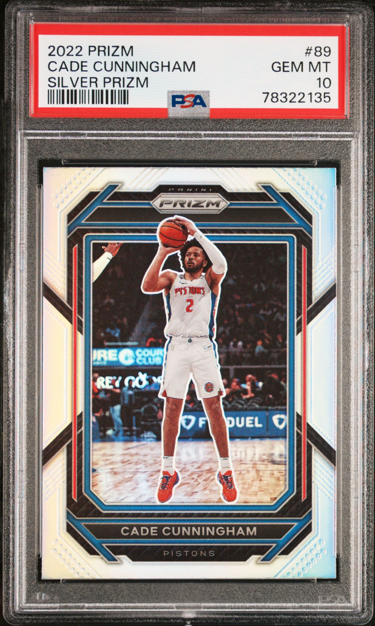 2022 Panini Prizm 89 Cade Cunningham Silver Prizm PSA 10 | Dick's