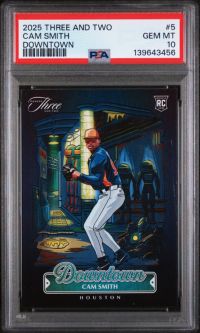2025 Panini Three And Two Downtown 5 Cam Smith PSA 10 | Dick's