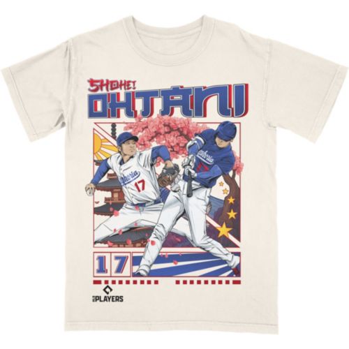 Nike Men's Los Angeles Dodgers Tan Shohei Ohtani #17 Home T-Shirt