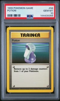 gem mint 10 pokemon cards Charizard V SWSH050 PSA Graded Card 1999 Pokemon Game 94 Potion