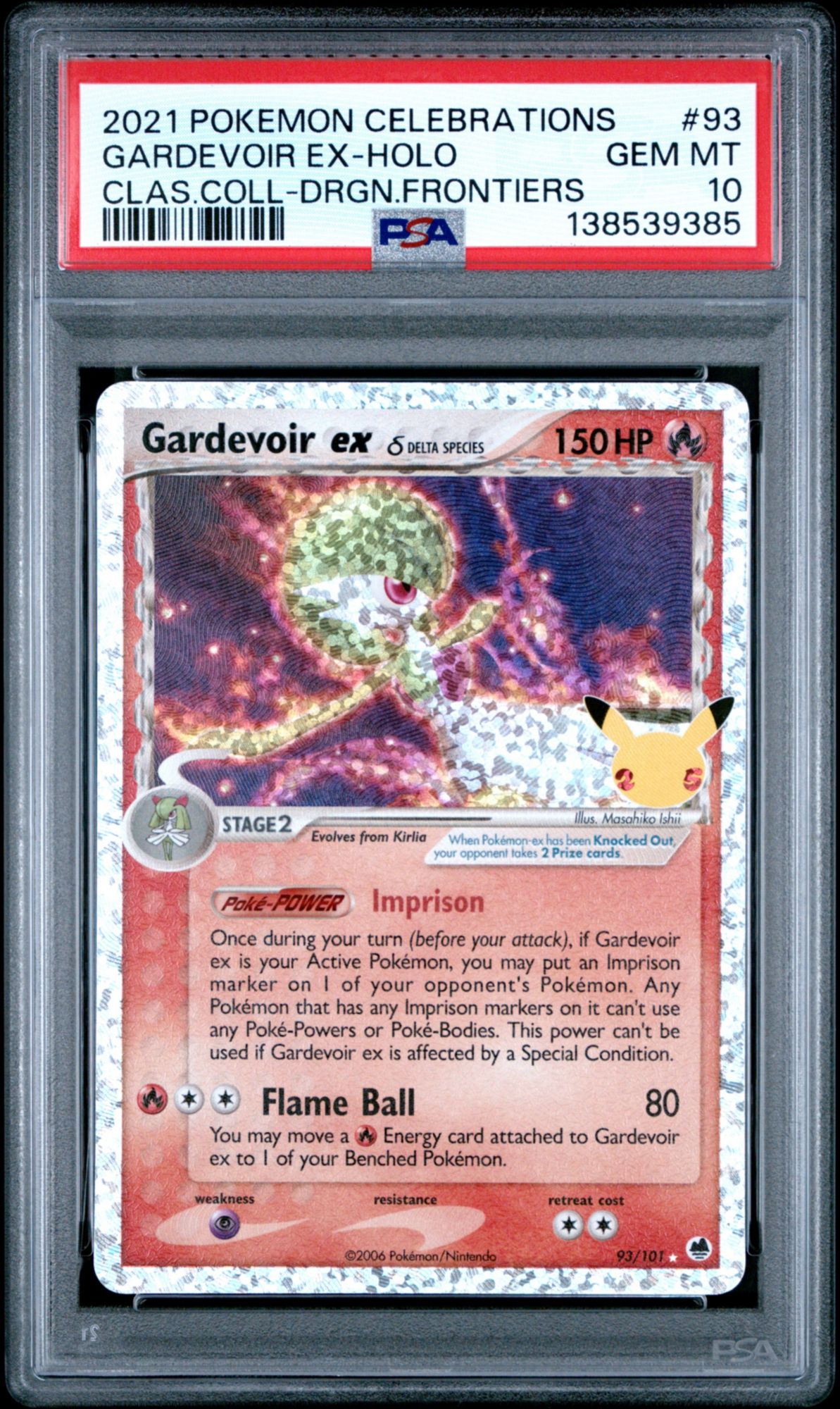 pokemon celebrations card Surfing Pikachu VMAX, 25th Anniversary,Full Art Rare Holo VMAX + Surprise Card! : Toys & Games The card contents of the Boosters are randomly assembled Charizard - Celebrations: Classic Collection