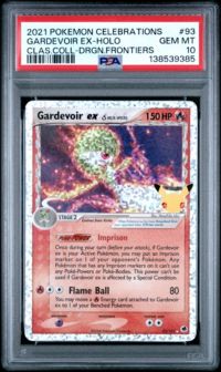 2021 Pokemon Celebrations Classic Collection 93 Gardevoir Ex-Holo