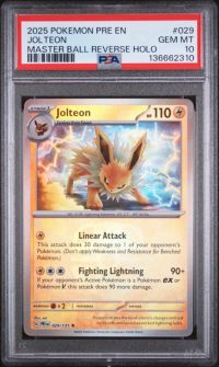 masterball pokemon card Pawmot Master Ball Reverse Holo Placeholder Image Provided Master Ball 2024 Trainer Item